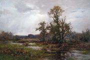 John MacWhirter Landscape oil painting on canvas